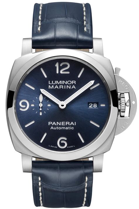 panerai luminor marina 44mm price|panerai luminor marina strap size.